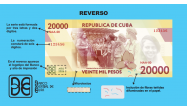 Nuevos billetes de 10 000 y 20 000 pesos circulan en Cuba