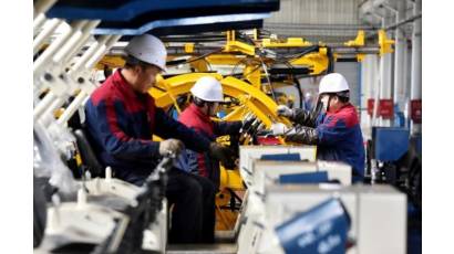 La producción industrial china aumenta un 6,7?abril, supera expectativas