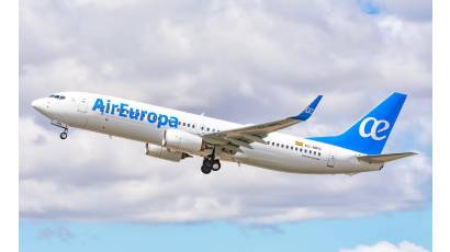 Air Europa mantiene sus vuelos semanales a Cuba