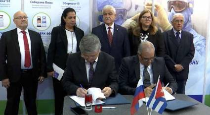 Cuba y Rusia concretan acuerdos en el área de la biotecnología