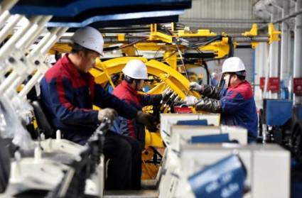 La producción industrial china aumenta un 6,7?abril, supera expectativas