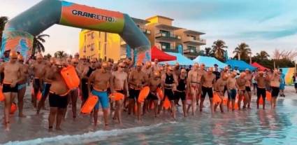 Vuelve el Gran Retto en su travesía de Aguas Abiertas en Varadero